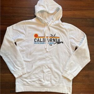White California Surfing Hoodie